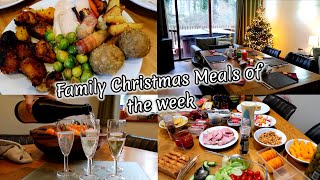 MEALS OF THE WEEK  Christmas edition 2023 [upl. by Hnaht]