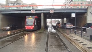 HTM RandstadRail 2 Leidschendam Leidsenhage  Kraayenstein  regen  Alstom RegioCitadis 4042 [upl. by Laurin]