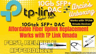 Unboxing EP39 10Gtek SFP DAC TwinaxAffordable Fiber alternative connecting shortdistance devices [upl. by Drain]