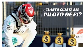 ¿Cuánto cuesta ser piloto de Fórmula 1 [upl. by Quartet692]