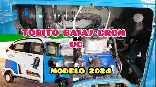 TORITO BAJAJ CROM UG 2024 con motor de último generación culata más amplia y reforzada  UG SMART [upl. by Ajssatsan]