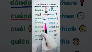 Aprende a preguntar en inglés What Where When y más aprendoinglescantando6191 ingles [upl. by Colan248]