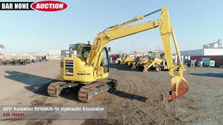 2017 Komatsu PC128US10 Hydraulic Excavator [upl. by Ludlow]