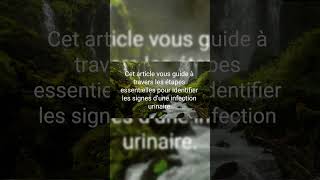 Comment faire passer une infection urinaire [upl. by Ariamat245]