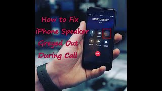 iphone 7 plus greyed out speaker solution Easy Method [upl. by Letsyrhc]