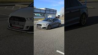 LOUD EXHAUSTBOV sound on AUDI RS3 stage2 [upl. by Yerrok756]