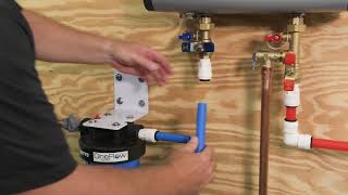 How to Install Your OFTWHC OneFlow Tankless Water Heater SaltFree AntiScale Prevention System [upl. by Rramed]