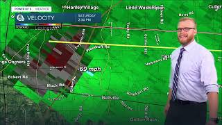 WEWS News 5 Cleveland Severe Weather Coverage August 12 2023 [upl. by Ardine]