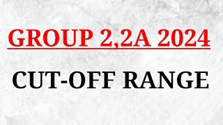 TNPSC GROUP 22A 2024 CUTOFF RANGE [upl. by Belford875]