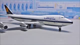 herpa wings B747 Lufthansa [upl. by Elodia304]