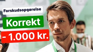 Sådan undgår du skattesmæk forskudsopgørelsen 2024 [upl. by Randolph]