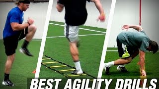 Best Speed And Agility Drills  Top 4 Agility Drills Of All Time [upl. by Crowns725]