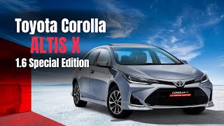 Toyota Corolla Altis X 16 Special Edition 2023 Complete Review [upl. by Sueahccaz434]