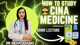 Cinahomeopathic medicineBHMS Video lecture [upl. by Ynaffets216]