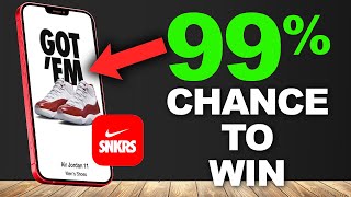 How to GUARANTEE A Win On SNKRS APP  IF YOU STRUGGLE [upl. by Poliard5]