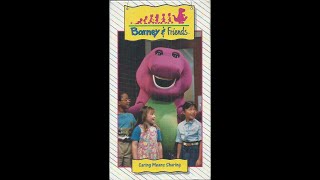 Barney  Caring Is Sharing 1992 VHS Rip [upl. by Ahtelahs]