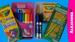 How to Organize Your Pencil Case  Pencil Box Organization [upl. by Mullen]