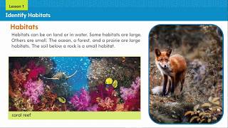 2nd grade weekly science video  Identifying Habitats [upl. by Ogait]