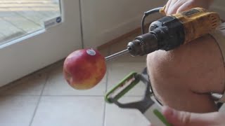 How to Peel an Apples the Fastest Way [upl. by Kenton]