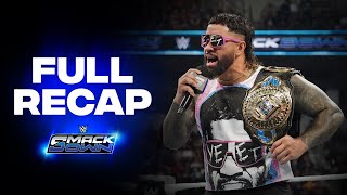 Full SmackDown highlights Oct 18 2024 [upl. by Atlee]