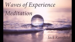 Waves of Experience  Guided Meditation with Jack Kornfield [upl. by Dorcea]