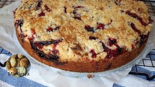 Сливовая бомба Немецкий пирог со сливами Pflaumenkuchenочень вкусно [upl. by Woods]