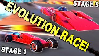 We Used Evolution to Create The Best Dragster  Trailmakers Multiplayer [upl. by Uzzi]