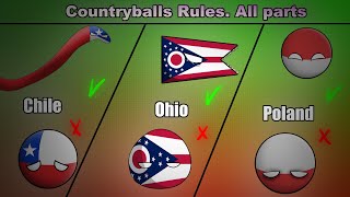 Countryballs Rules  HOW TO DRAW COUNTRYBALLS CORRECTLY ALL PARTS [upl. by Weisbart]