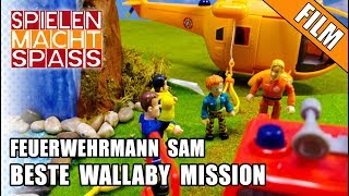 Feuerwehrmann Sam ⚡️ BESTE WALLABY MISSION 🚒 Fireman Sam  Tom Heli  komplette Folgen auf deutsch [upl. by Haem]