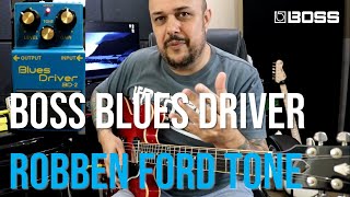 BOSS Blues Driver BD2  Blues Jazz Tone por Fúlvio Oliveira [upl. by Nnyla]