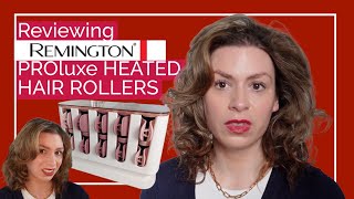 honest review Remington PROluxe HEATED HAIR ROLLERS [upl. by Januarius]