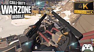 DUAL AKIMBO Full Auto Pistols WARZONE MOBILE No commentary Android Max Graphics [upl. by Akimik]