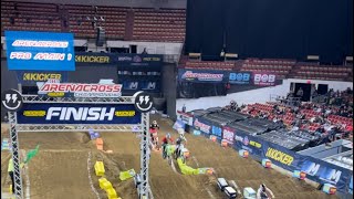 AMA Kicker Arenacross INSANE BATTLE [upl. by Notfa385]