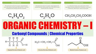 37 Carbonyl Compounds Chemical Properties  Organic Chemistry 01  BPharmacy 2nd Semester [upl. by Jacintha]