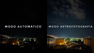 Modo de Astrofotografía con la GCam en el Xiaomi Redmi Note 12 [upl. by Trilley]