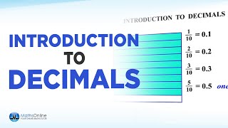 Year 4  Introduction to Decimals [upl. by Hartwell]