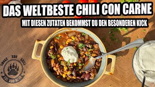 Das beste Chili con Carne Rezept mit diesen Zutaten ein Traum  The BBQ BEAR [upl. by Hairas862]