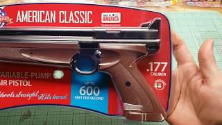 Crosman 1377 Unboxing review amp shooting test BEST BUDGET PISTOL [upl. by Shelia]