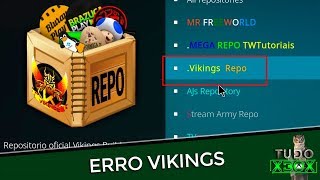 ERRO INSTALAÇÃO DO REPO VIKINGS COMO ARRUMAR ❌ XBOX ONE [upl. by Ayk]