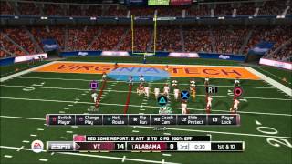 NCAA 14 Tips  How to Beat Zone Coverage Offensive Tips EA Football [upl. by Lefton]