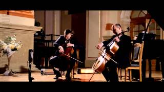 Dmitri Shostakovich  Prelude for 2 cellos and piano [upl. by Parhe]