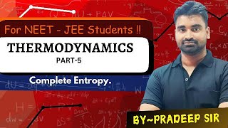 thermodynamics chemistry class 11 Part  5 by Pradeep Sir [upl. by Arramas]