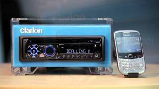 Clarion CZ501  10 Bluetoothmov [upl. by Simaj803]