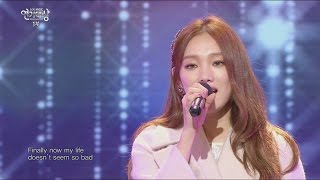 2015 MBC Drama Acting Awards Lee Sung Kyung the opening stage FinallyLove on top 20151230 [upl. by Checani]