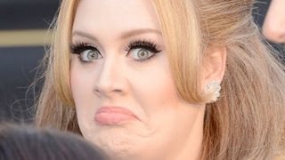 Adele MESSED UP at the Grammys  Whats Trending Now [upl. by Orvah]