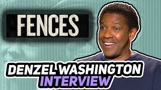 ES Archive quotFencesquot Denzel Washington interview [upl. by Kennan140]