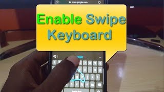 How to Enable the Swipe Keyboard on Samsung Phone [upl. by Irod]