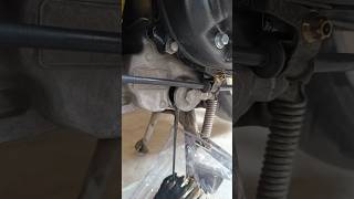 the process of changing engine oil on a vario motorbike vario oilchange [upl. by Bethany747]