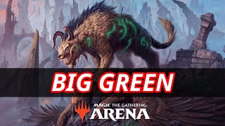 MONO GREEN STOMPY CRUSHES THE COMPETITION  MTG ARENA  STANDARD BO1 🌳🌳🌳 [upl. by Tibold557]