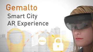 Gemalto Smart City Augmented Reality AR Experience [upl. by Ileak]